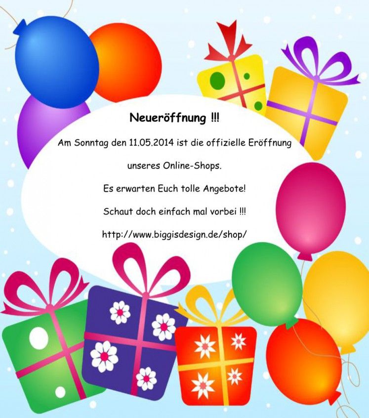 Neueröffnung !!! Biggis Design