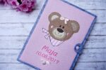 U Hefthuelle Rosa Beige Baerchen 1