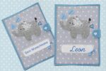U Hefthuelle Elefant Blumen Junge 1